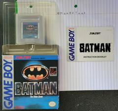 Box, Cartridge, Manual, And Tray | Batman the Video Game GameBoy