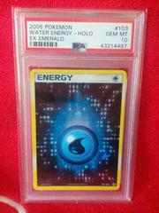 Water Energy [Holo] #103 Pokemon Emerald Prices