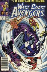West Coast Avengers [Newsstand] #3 (1984) Comic Books West Coast Avengers Prices