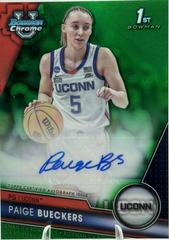 Paige Bueckers [Green] #BCPA-PB Basketball Cards 2023 Bowman Chrome University Prospects Autographs Prices