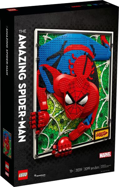 The Amazing Spider-Man #31209 LEGO Art