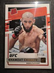 Khamzat Chimaev [Gold] #25 Ufc Cards 2021 Panini Chronicles UFC Prices