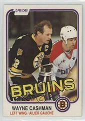 Wayne Cashman #11 Hockey Cards 1981 O-Pee-Chee Prices