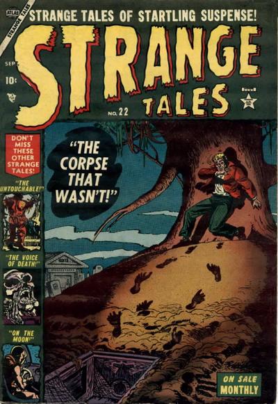 Strange Tales #22 (1953) Comic Books Strange Tales