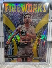 Max Holloway [Gold] #8 Ufc Cards 2022 Panini Prizm UFC Fireworks Prices