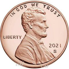 2021 S [PROOF] Coins Lincoln Shield Penny Prices