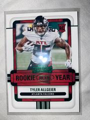 Tyler Allgeier [Emerald] #ROY-TAG Football Cards 2022 Panini Contenders Rookie of the Year Prices
