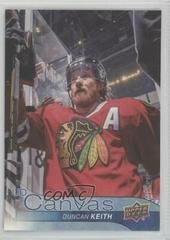 Duncan Keith Hockey Cards 2016 Upper Deck Canvas Prices