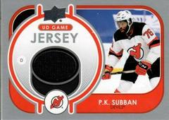 P.K. Subban Hockey Cards 2021 Upper Deck UD Game Prices