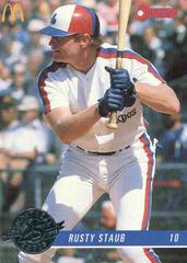 Rusty Staub #20 Baseball Cards 1993 Donruss McDonald's Montreal Expos 25th Anniversary Prices