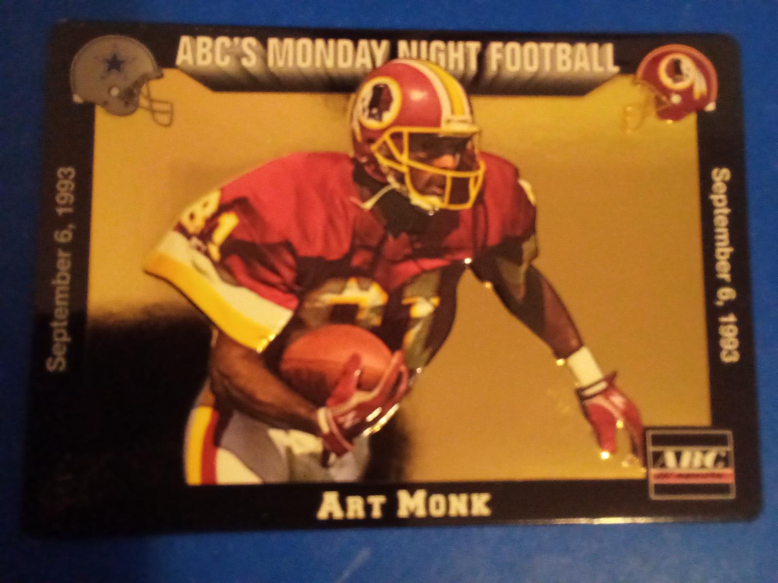 Art Monk Ungraded Action Packed Monday Night Football