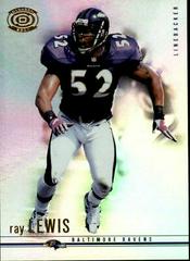 Ray Lewis #8 Football Cards 2001 Pacific Dynagon Prices