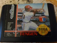 Cartridge (Front) | RBI Baseball 4 Sega Genesis