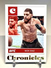 Nick Diaz [Gold] Ufc Cards 2022 Panini Chronicles UFC Prices