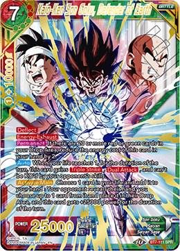 Kaio-Ken Son Goku, Defender of Earth [SPR] BT7-111 Dragon Ball Super Assault of the Saiyans