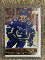 Elias Pettersson [Exclusives] Hockey Cards 2018 Upper Deck Prices