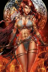 The Invincible Red Sonja [Tyndall B] Comic Books Invincible Red Sonja Prices