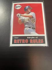 Briam Giles #R14 Baseball Cards 2001 Upper Deck Vintage Retro Rules Prices