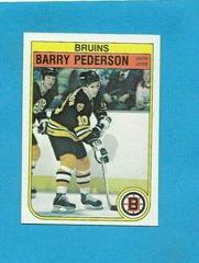 Barry Pederson Hockey Cards 1982 O-Pee-Chee Prices