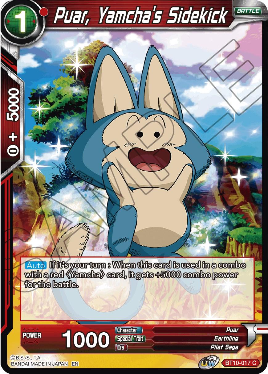 Puar, Yamcha's Sidekick BT10-017 Dragon Ball Super Rise of the Unison Warrior