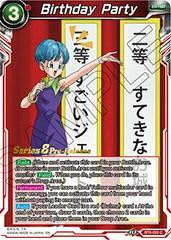 Birthday Party BT8-020_PR Dragon Ball Super Malicious Machinations: Pre-Release Promos Prices