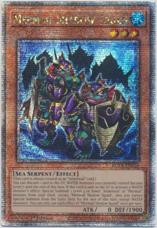 Mermail Shadow Squad [Quarter Century Secret Rare] ROTA-EN018 YuGiOh Rage of the Abyss