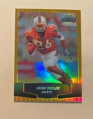 Sean Taylor [Gold Chrome Refractor] Football Cards 2004 Topps Draft Picks & Prospects Prices