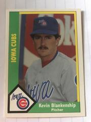 Kevin Blankenship #3 Baseball Cards 1990 CMC Iowa Cubs Prices
