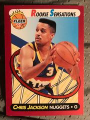 Chris Jackson Basketball Cards 1991 Fleer Rookie Sensations Prices
