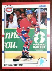Chris Chelios Hockey Cards 1990 Score Prices