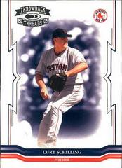 Curt Schilling #201 Baseball Cards 2005 Donruss Throwback Threads Prices