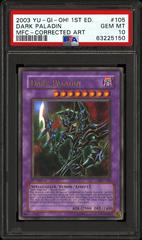 Dark Paladin [1st Edition Corrected Art] YuGiOh Magician's Force Prices