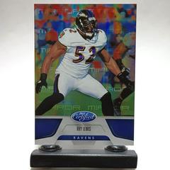 Ray Lewis [Mirror Blue] #12 Football Cards 2011 Panini Certified Prices