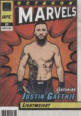 Justin Gaethje Ufc Cards 2022 Panini Donruss UFC Octagon Marvels Prices