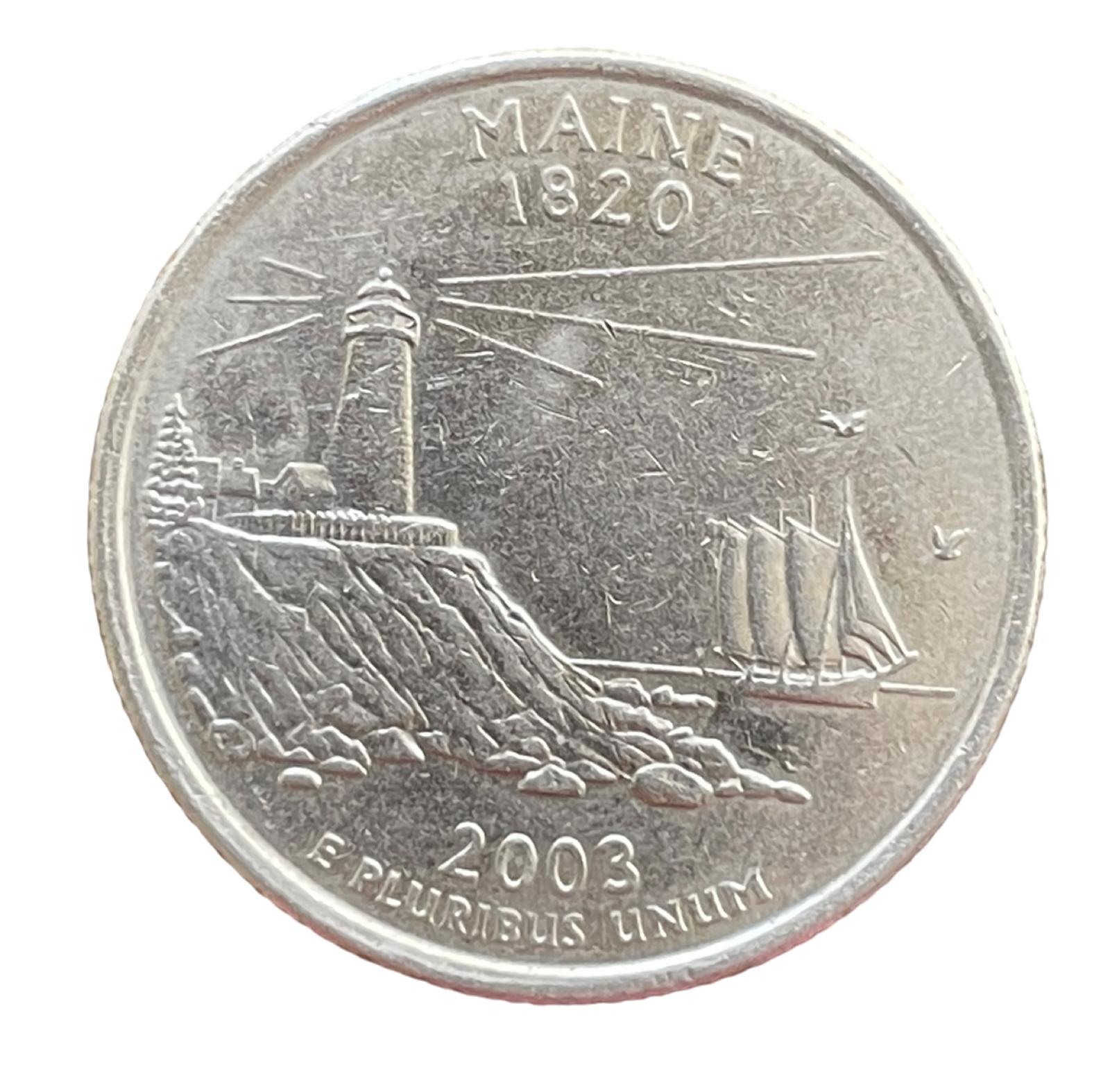 2003 D [MAINE] Coins State Quarter