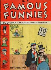 Famous Funnies #2 (1934) Comic Books Famous Funnies Prices