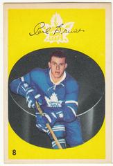 Carl Brewer Hockey Cards 1962 Parkhurst Prices