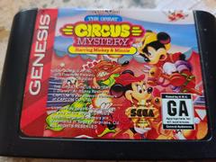 Cartridge (Front) | The Great Circus Mystery Starring Mickey and Minnie Sega Genesis