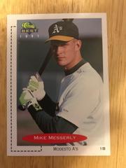 Mike Messerly #44 Baseball Cards 1991 Classic Best Prices