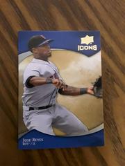 Jose Reyes #63 Baseball Cards 2009 Upper Deck Icons Prices