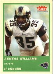 Aeneas Williams [Green] #36 Football Cards 2004 Fleer Tradition Prices