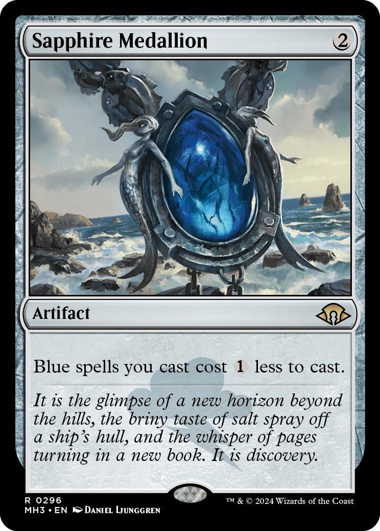 Sapphire Medallion #296 Magic Modern Horizons 3