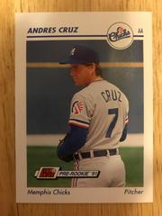 Andres Cruz #405 Baseball Cards 1991 Impel Line Drive Pre Rookie AA Prices