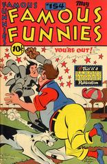 Famous Funnies #154 (1947) Comic Books Famous Funnies Prices