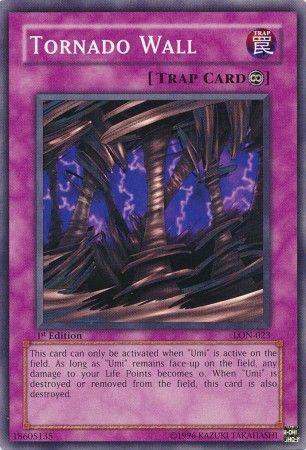 Tornado Wall [1st Edition] LON-023 YuGiOh Labyrinth of Nightmare