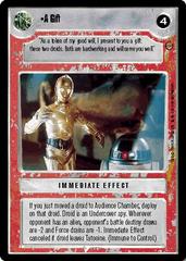 A Gift [Limited] Star Wars CCG Jabba's Palace Prices
