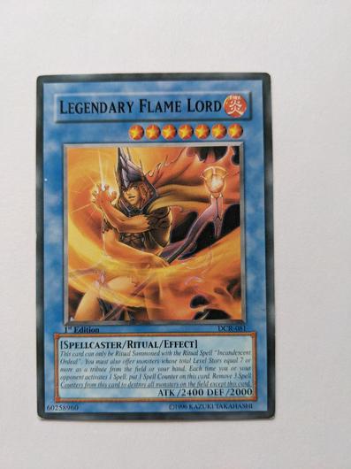 Legendary Flame Lord [1st Edition] DCR-081 photo