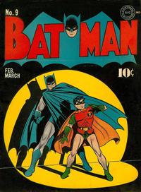 Batman #9 (1942) Comic Books Batman