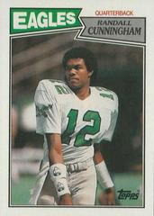 Randall Cunningham Football Cards 1987 Topps Prices