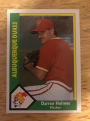 Darren Holmes #6 Baseball Cards 1990 CMC Albuquerque Dukes Prices